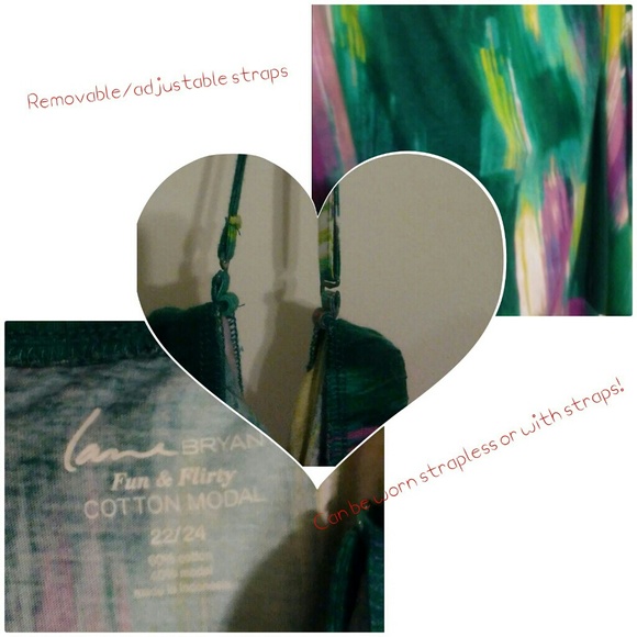 Lane Bryant spaghetti strap or sleeveles - Picture 2 of 2